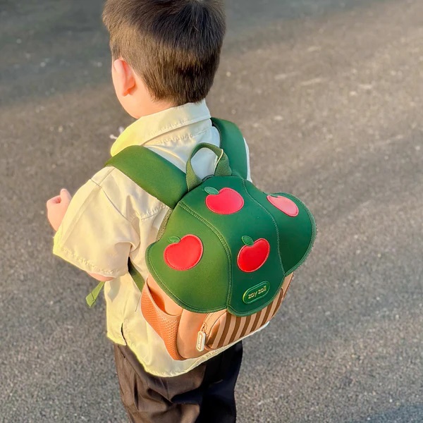 Balo cho bé mầm non Zoyzoii B50 hình cây nấm Mushroom series backpack, chống nước, siêu nhẹ, thoáng khí, quai rộng, chắc chắn - Hàng chính hãng