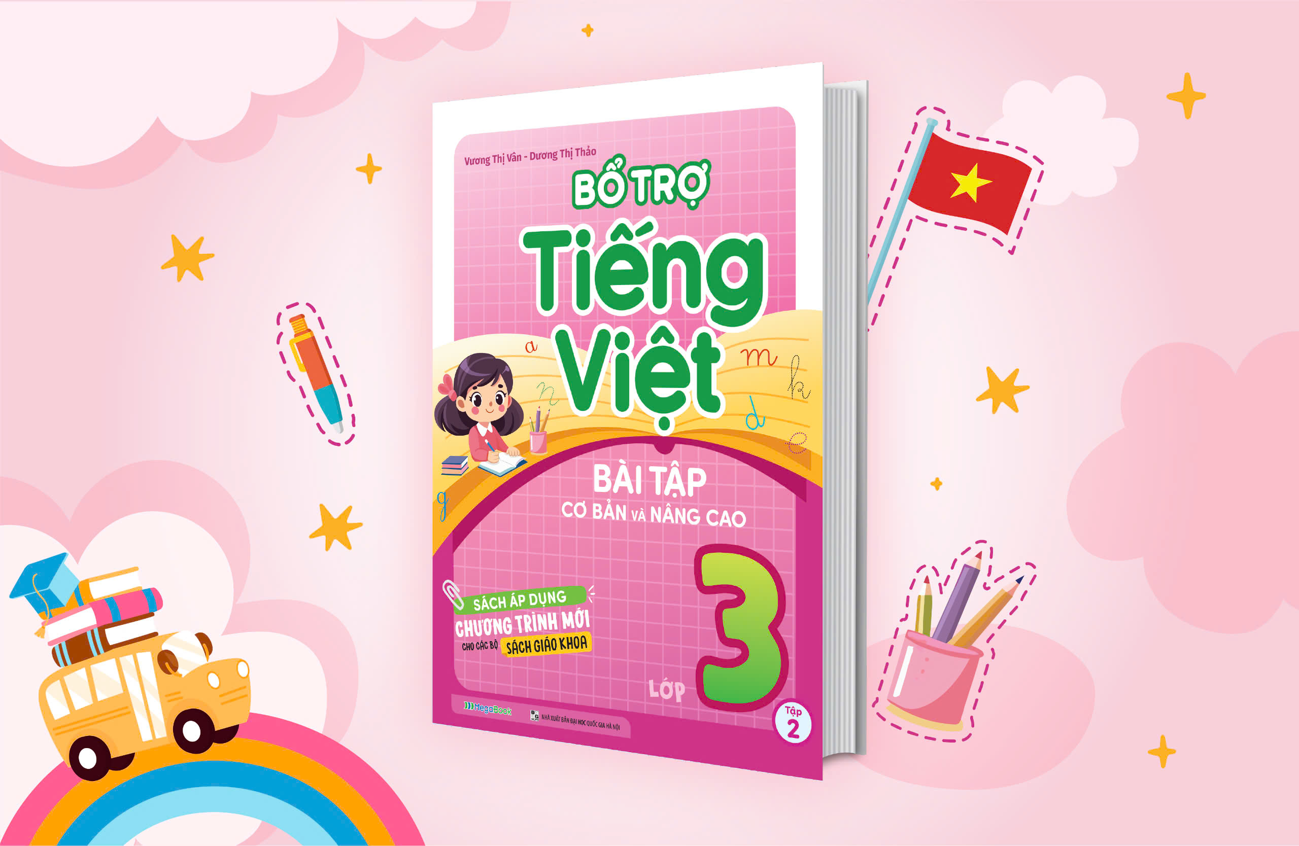 Sách Bổ trợ Tiếng Việt bài tập cơ bản và nâng cao lớp 3 tập 2