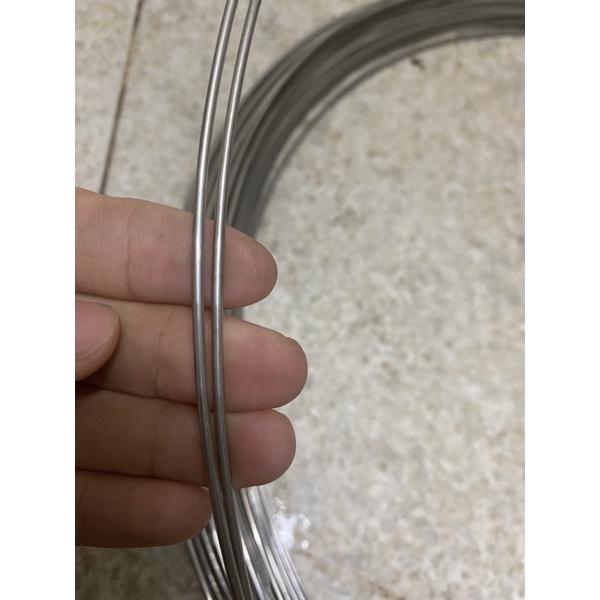 Dây thép inox loại 0,6 li, 1 li,1.5li, 2li,3 li