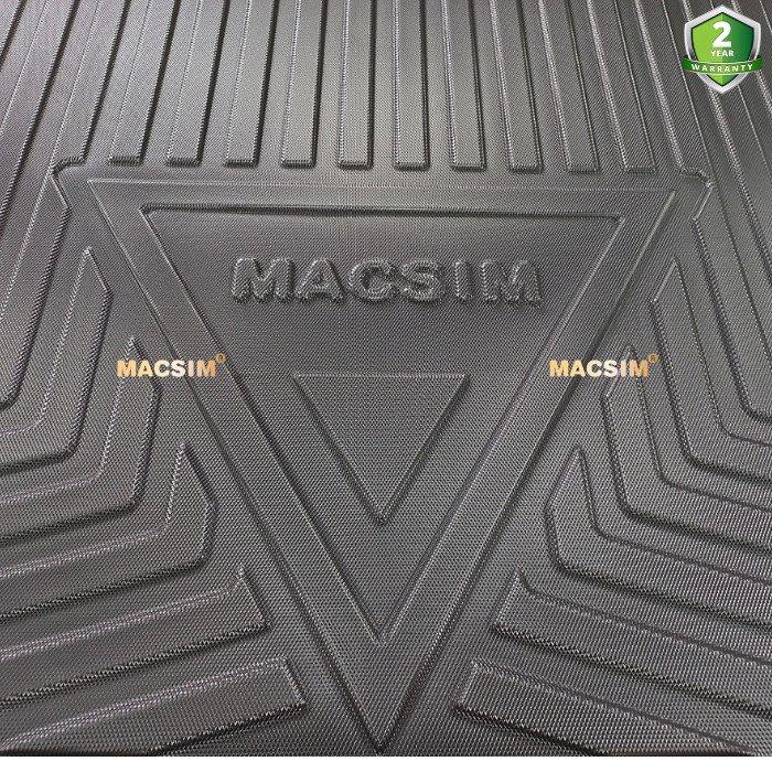 Thảm lót cốp Hyundai Tucson 2015-2020 (qd) nhãn hiệu Macsim chất liệu tpv cao cấp màu đen hàng loại 2