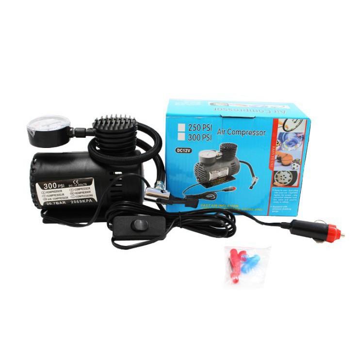 Bơm lốp xe mini tự động 12V
