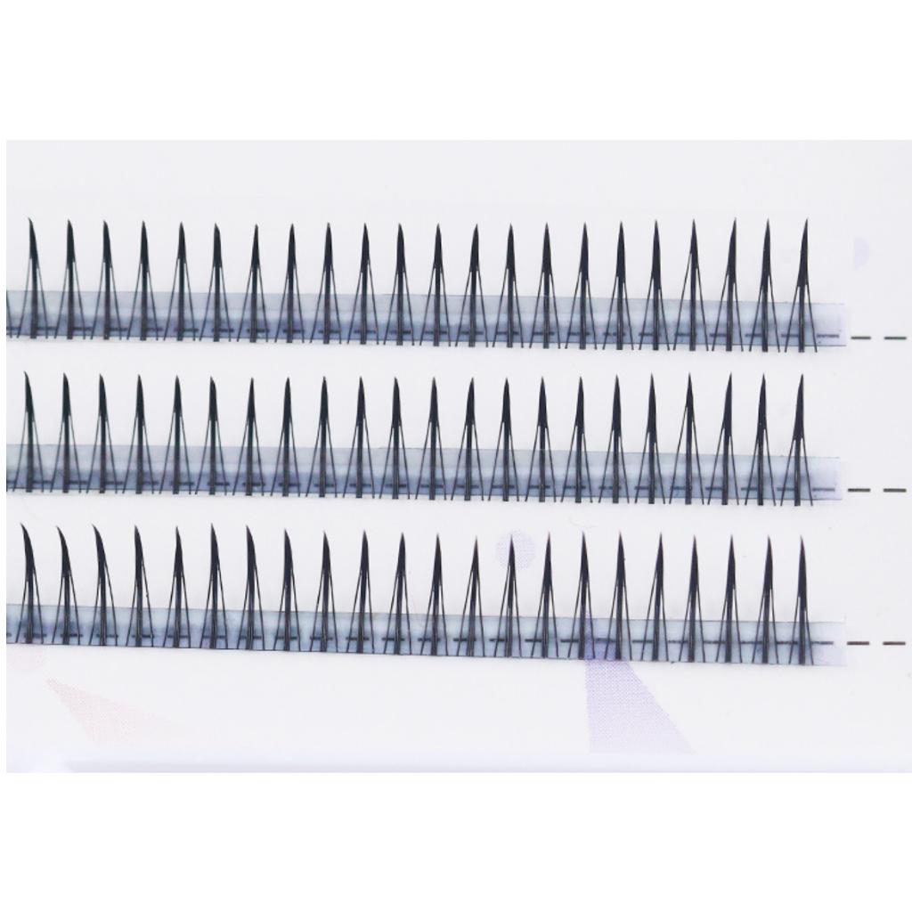 Lông mi giả dạng chùm 8-12mm tự nối phong cách Hàn Quốc dành cho makeup - Hity Beauty