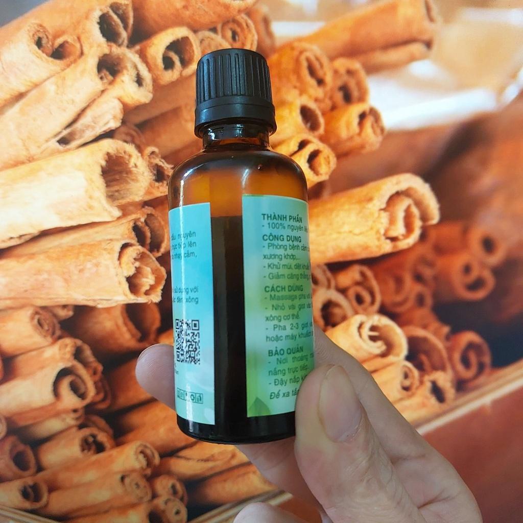 Tinh dầu vỏ quế nguyên chất 10ml 20ml 50ml