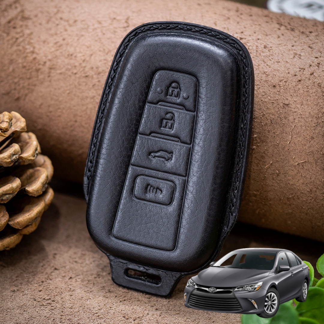 Bao Da Chìa Khóa ô tô TOYOTA CAMRY | Bọc chìa khóa ô tô da thật khâu tay