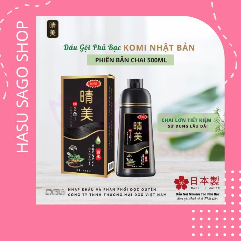 Dầu gội phủ bạc Komi Nhật