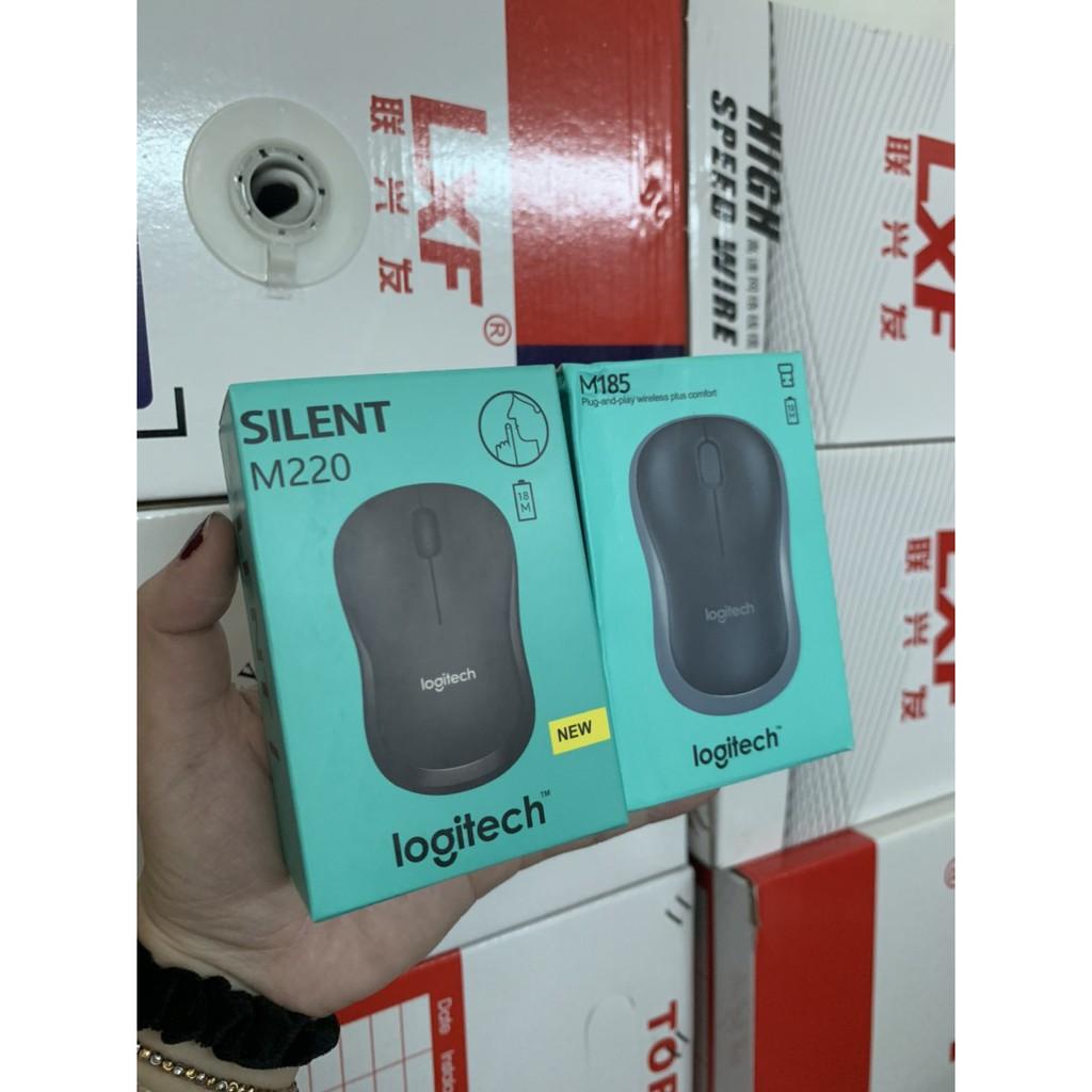 Chuột Không Dây  Mouse Ko Dây Logitech Laser M185 (BH 6 Tháng) SPTECH COMPUTER