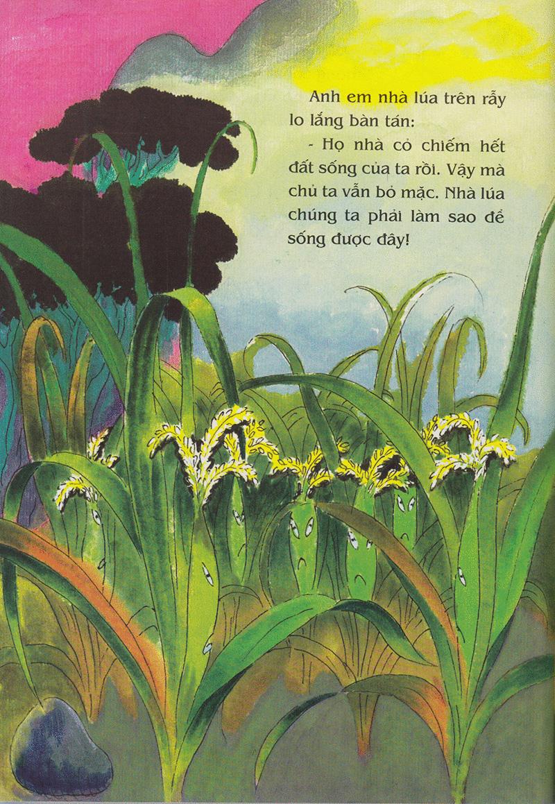 Tranh Truyện Dân Gian Việt Nam: Hạt Lúa Thần