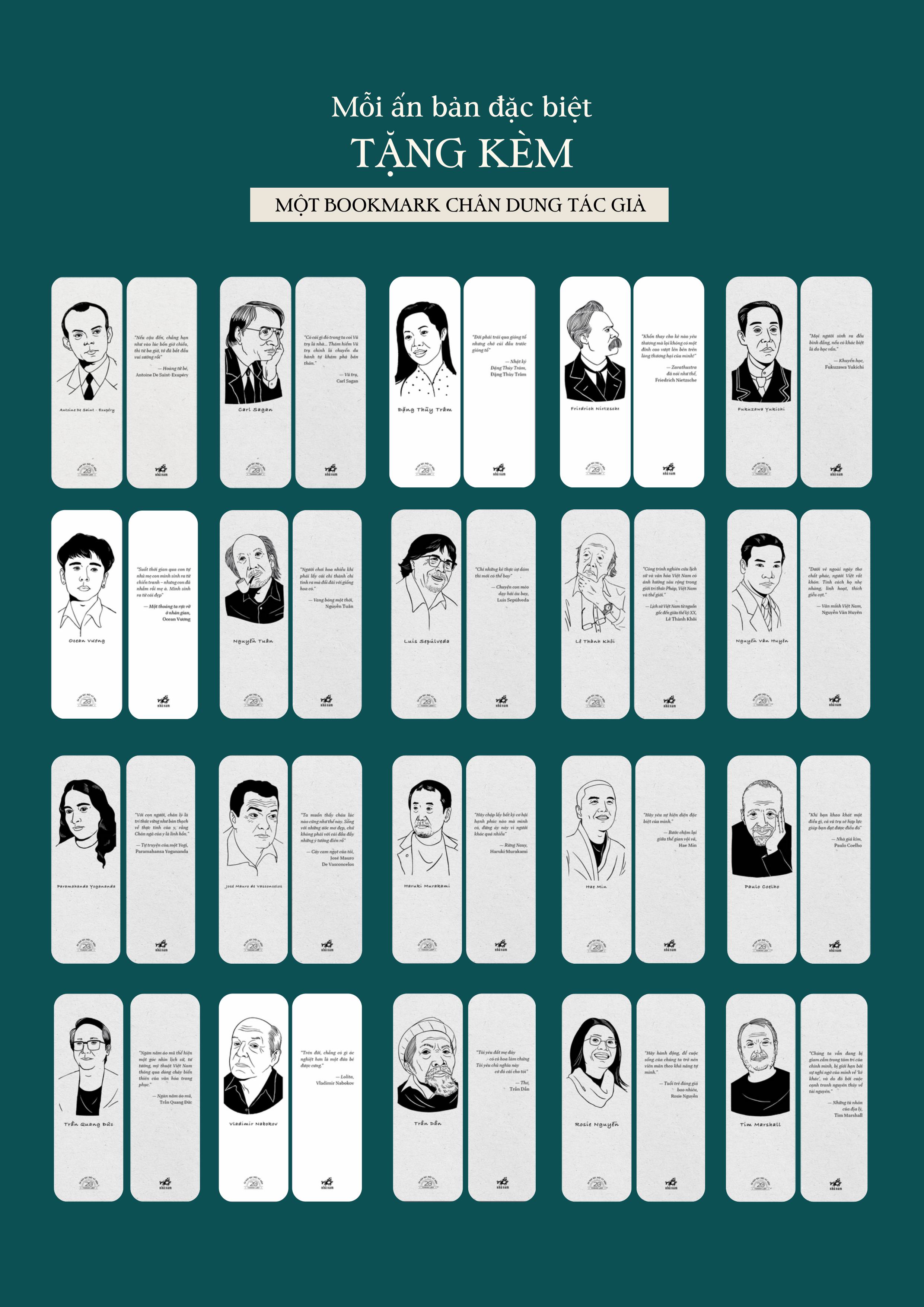 TRỌN BỘ 20 ẤN PHẨM ĐẶC BIỆT KỶ NIỆM 20 NĂM NHÃ NAM - Nhiều tác giả - Nhã Nam