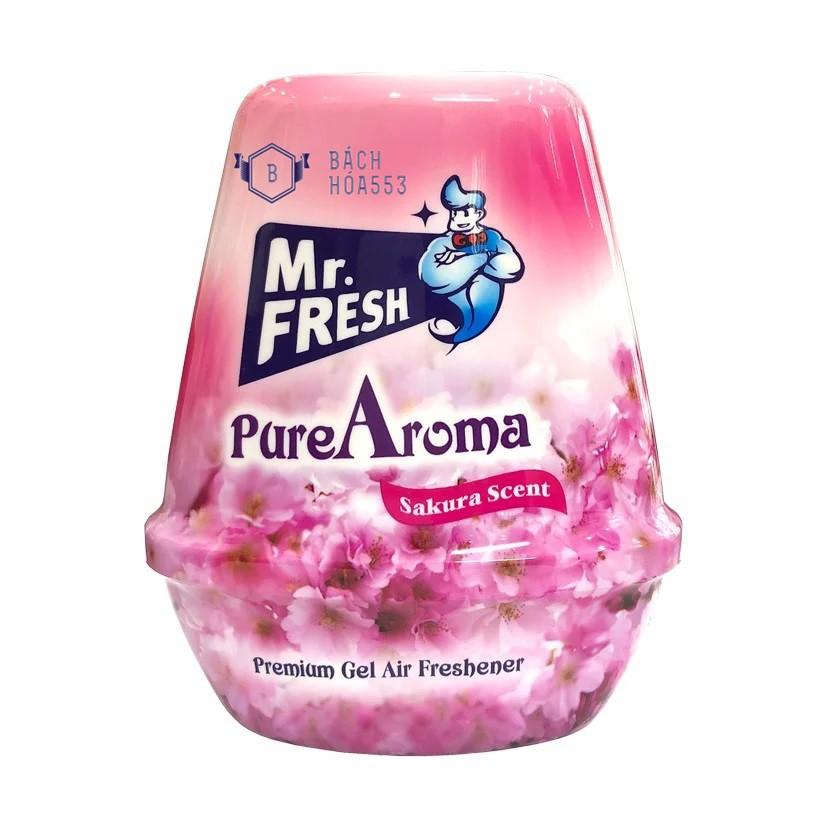 Sáp thơm phòng khử mùi PureAroma Mr. Fresh 180g - 220g (6 hương thơm mới tùy chọn