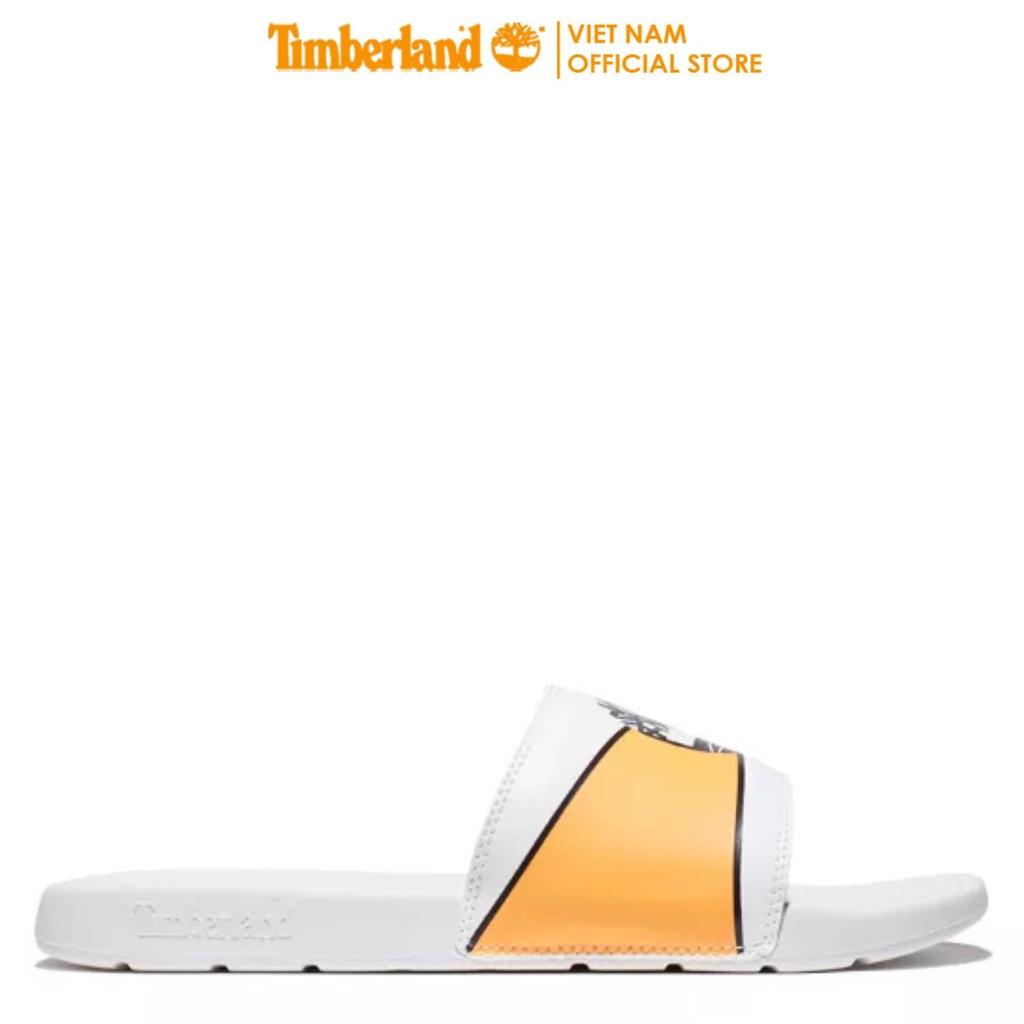 Dép Quai Nam Timberland Claquettes Playa Sands Blanc Orange TB0A2HNC