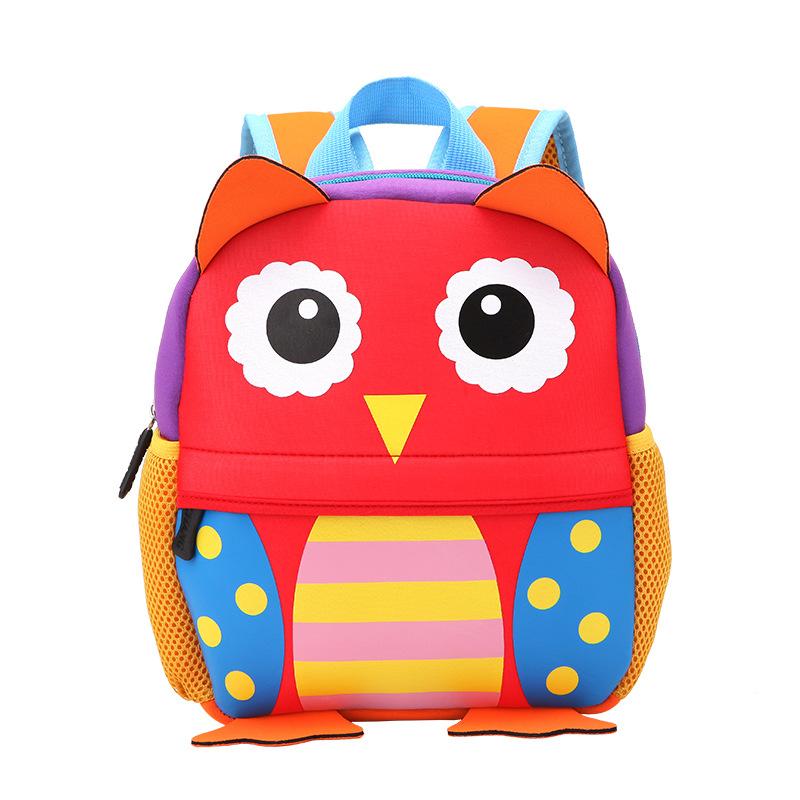 3D Hoạt Hình Trẻ Em Ba Lô Mẫu Giáo Schoolbag Động Vật Trẻ Em Ba Lô Trẻ Em Học Túi Bé Gái Bé Trai Lưng
