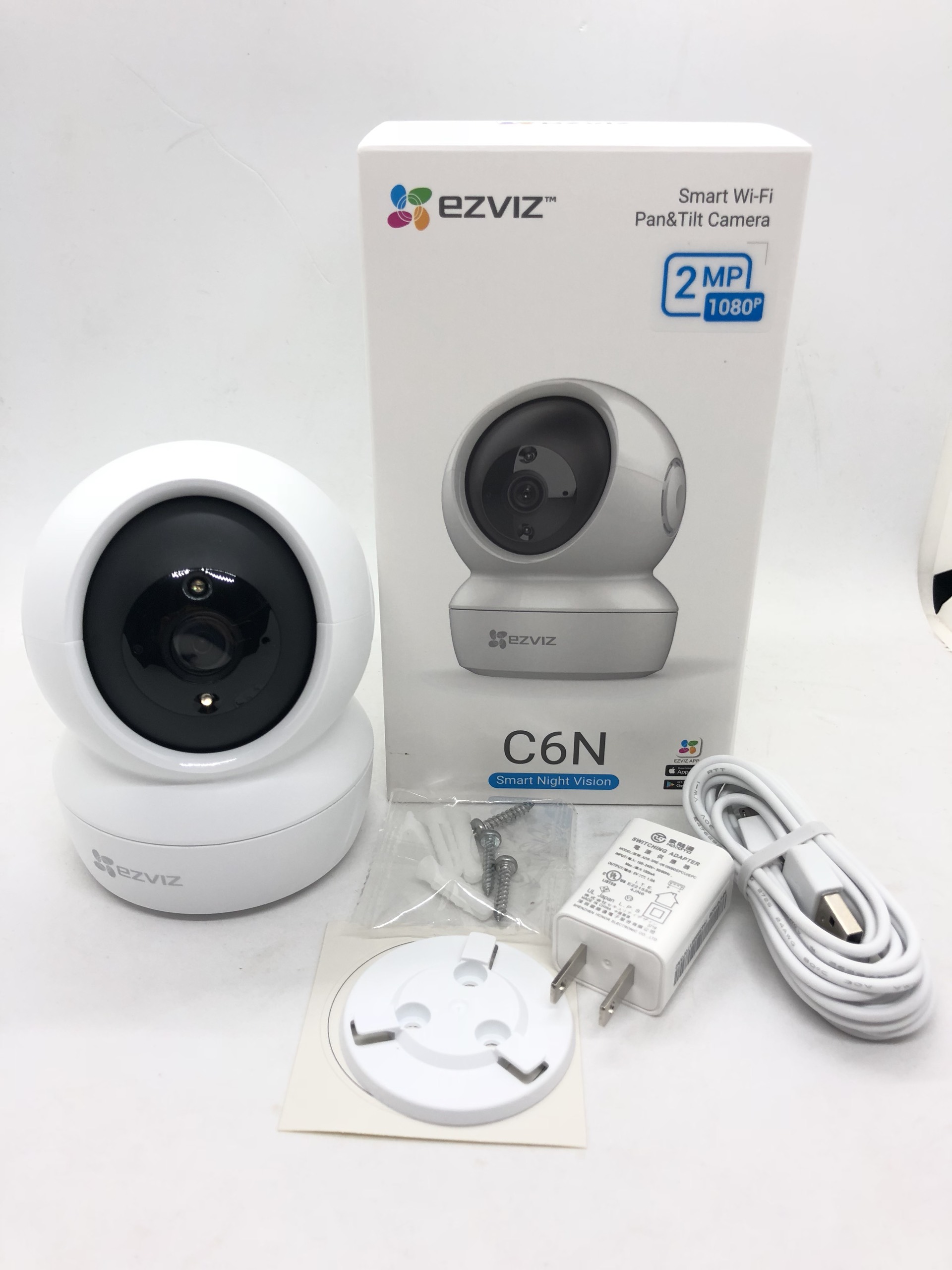 Camera IP EZVIZ C6N 1080p Smart IR 2.0 Megapixel, hồng ngoại thông minh, theo dõi chuyển động - Hàng Chính Hãng