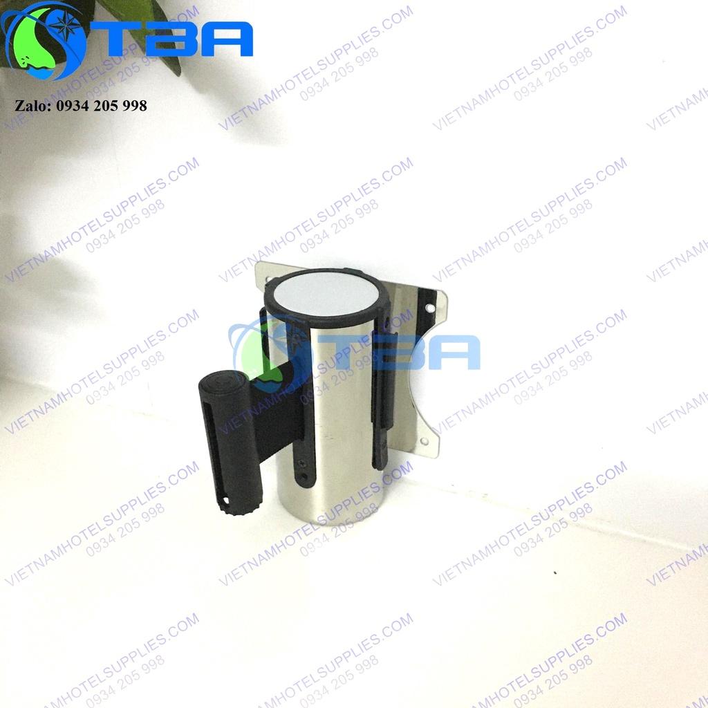 Đầu dây 2m kéo cột chắn gắn tường inox dây căng màu đen nhập khẩu cao cấp