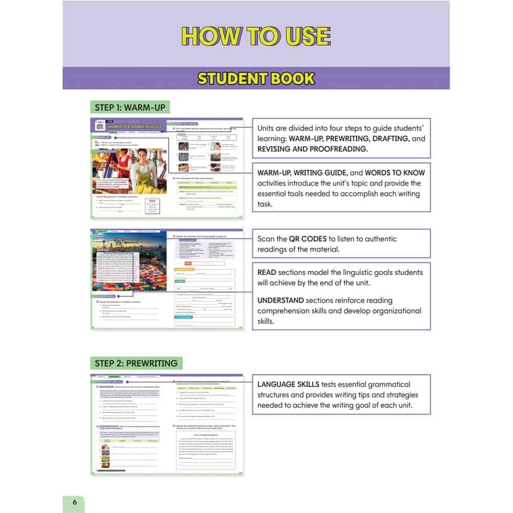 Writing Framework Paragraph Writing 3 - Student Book with Workbook Upper-Elementary_Intermediate A2+