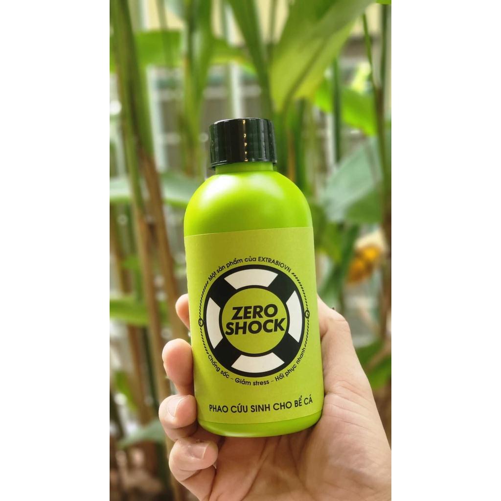 ExtraBio Zero Shock - Chống Sốc, Giảm Stress, khử clo và kim loại nặng, Phục Hồi Nhanh Cho Cá Cảnh, Tép Cảnh-shopleo