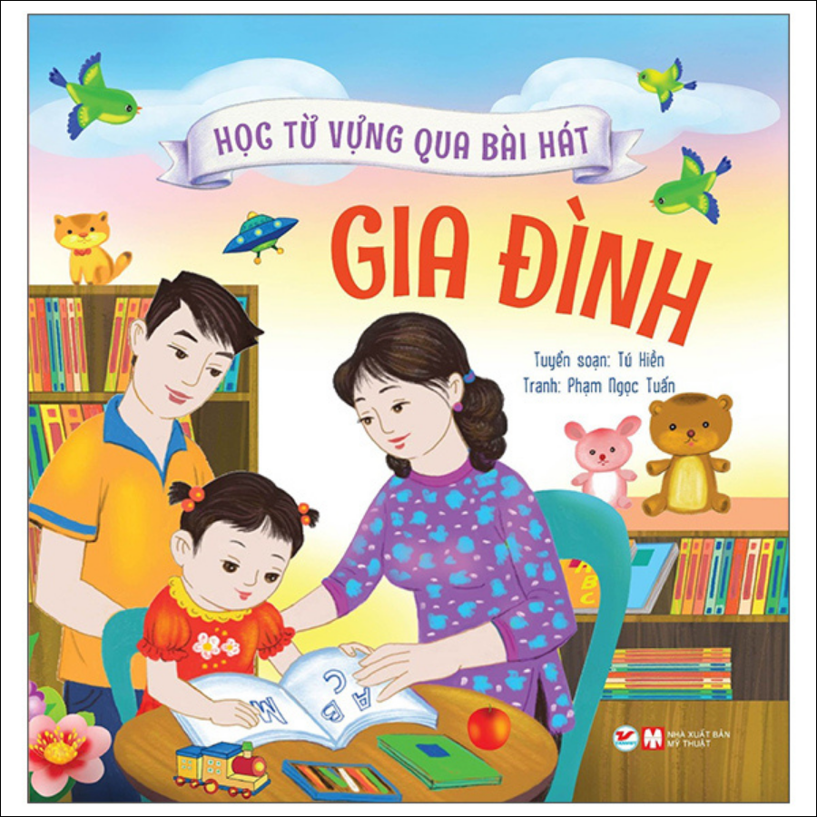 Combo Dành Cho Lứa Tuổi : Học Từ Vựng Qua Bài Hát - Bác Hồ - Quê Hương - Đất Nước + Thầy Cô - Trường Học+ Gia Đình+ Kỹ Năng+ Động Vật
