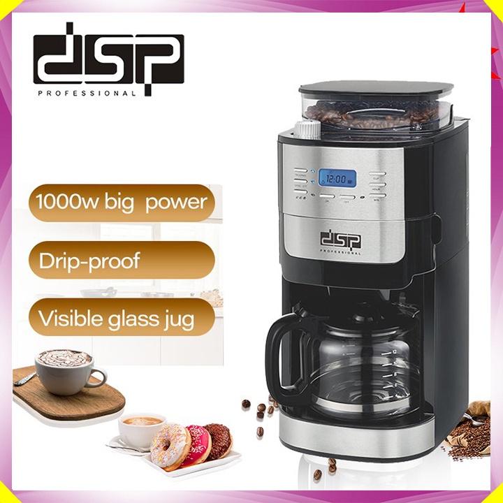 Máy pha cà phê bán tự động thương hiệu DSP KA3055 - Công suất 1000W - HÀNG NHẬP KHẨU