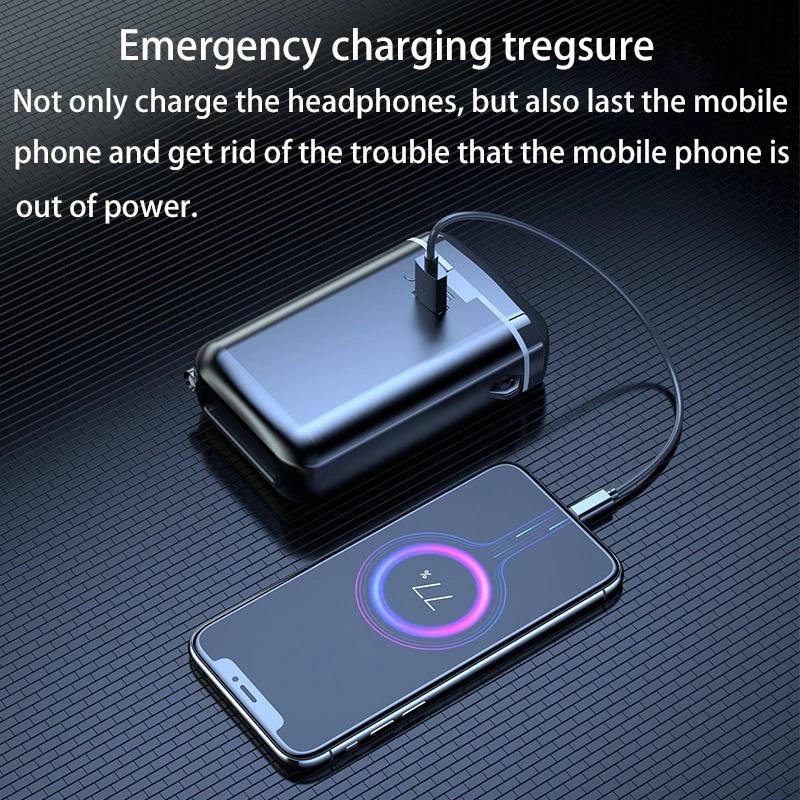 Tai Nghe Bluetooth Không Dây Chống ồn Blutooth Chơi Chơi Game Tai Nghe Pro TWS Loa Nghe Bluetooth đèn pin led