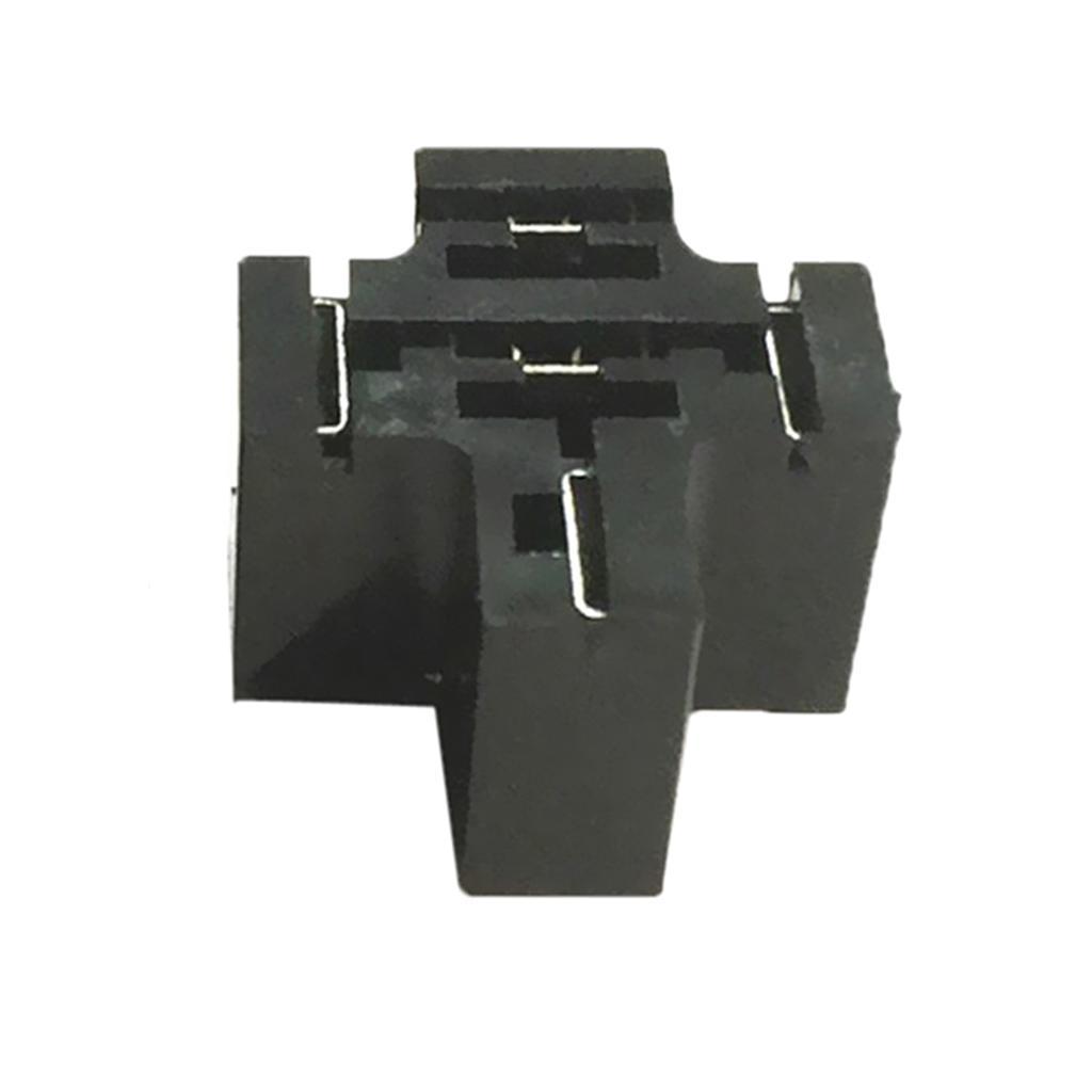 40A Car Relay Socket Holder 5Pins Connector 6.3mm Terminals