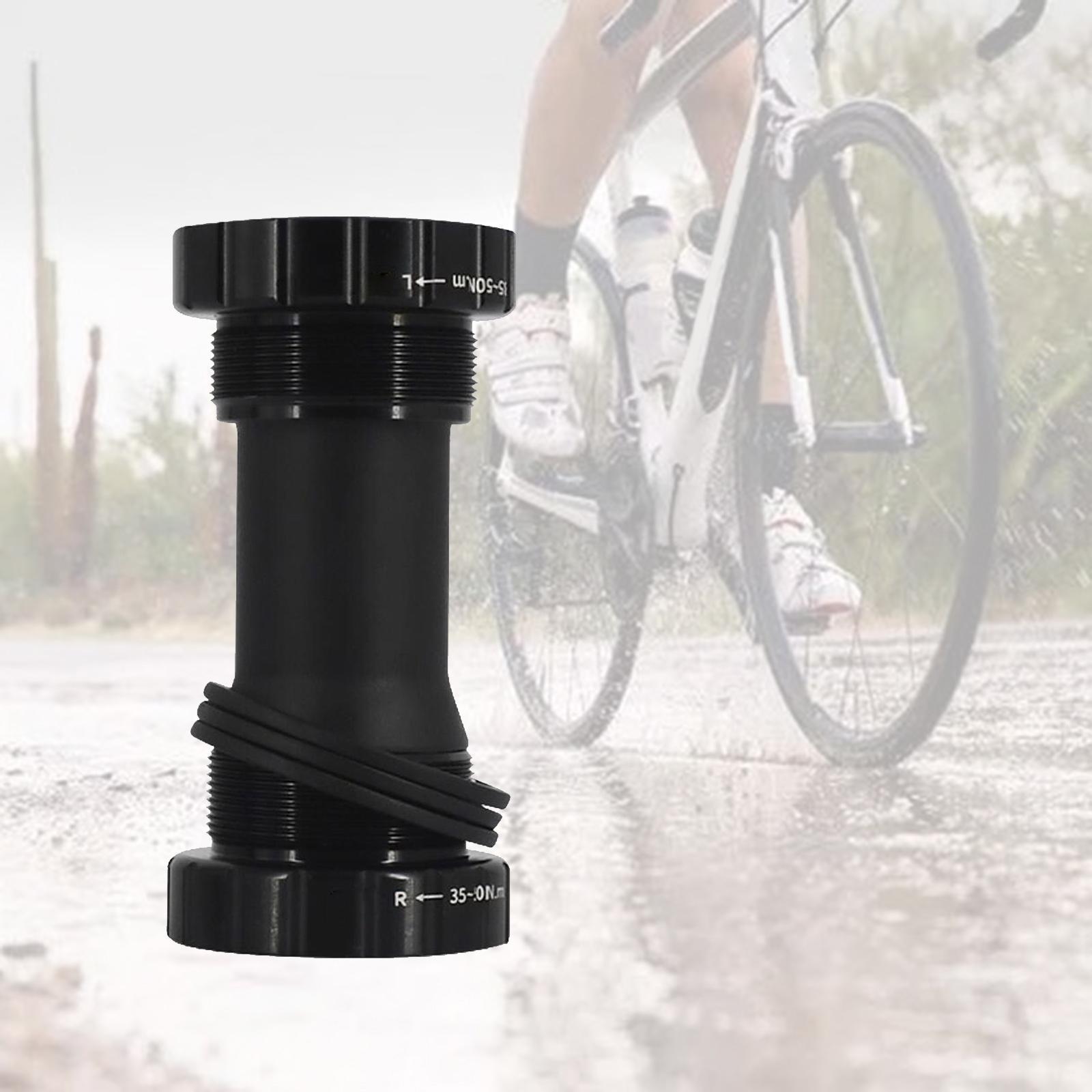 Deluxe Bike Bottom Bracket Screw In BB01 Sealed Bearing Crankset 68-73mm
