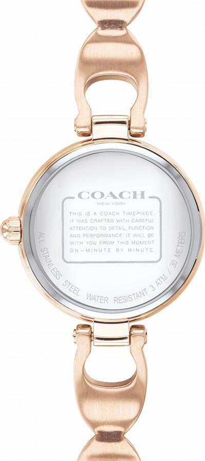 Đồng Hồ Nữ Đính Swarovski Dây PVD Coach 14503172 (26mm) - Vàng Hồng