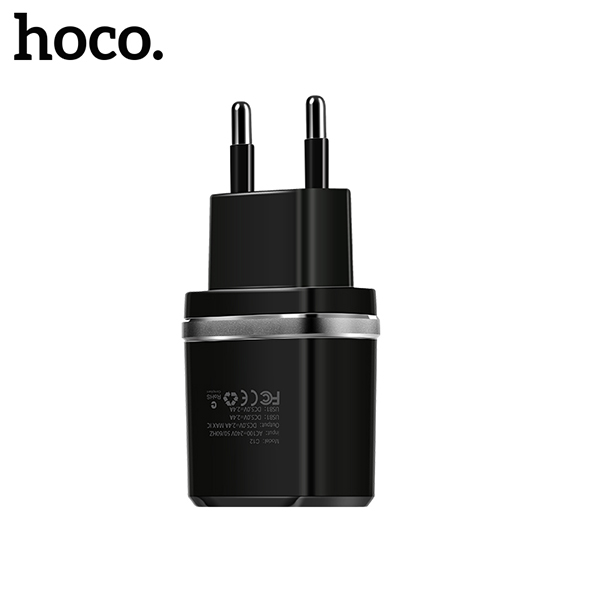 Bộ Sạc Điện Thoại Lightning HOCO C12 - Hàng Chính Hãng