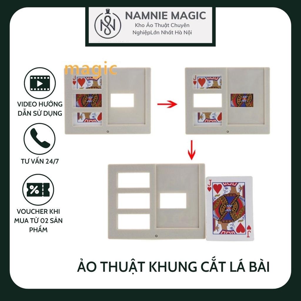 Đồ Ảo Thuật Bộ Khung Cắt Lá Bài, Đạo Cụ Biểu Diễn Sân Khấu Đường Phố, Đồ Chơi Kỹ Năng,Thông Minh, Sáng Tạo Cho Bé