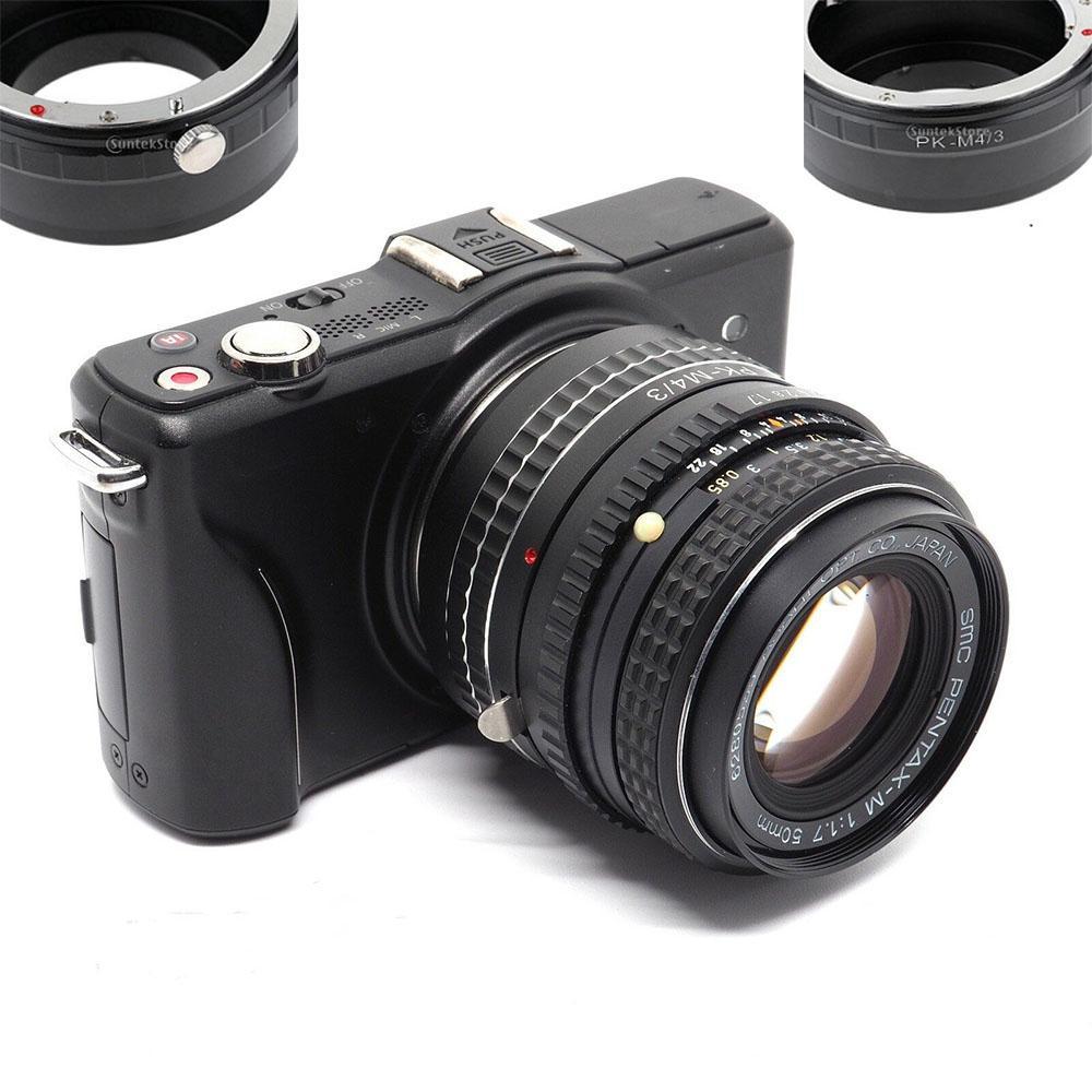 PK Lens to M4/3 Mount Camera Adapter for Pentax Olympus Panasonic G2 G10 GF1