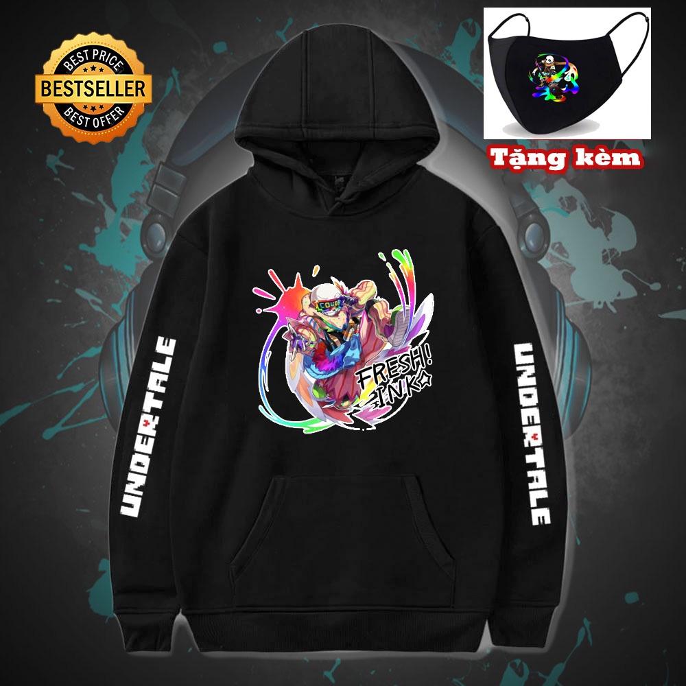 HOT BST Mẫu Áo Hoodie Sans Undertale , Skate, Color , Booyah , Fresh Ink , Fresh Ink, sieu chất