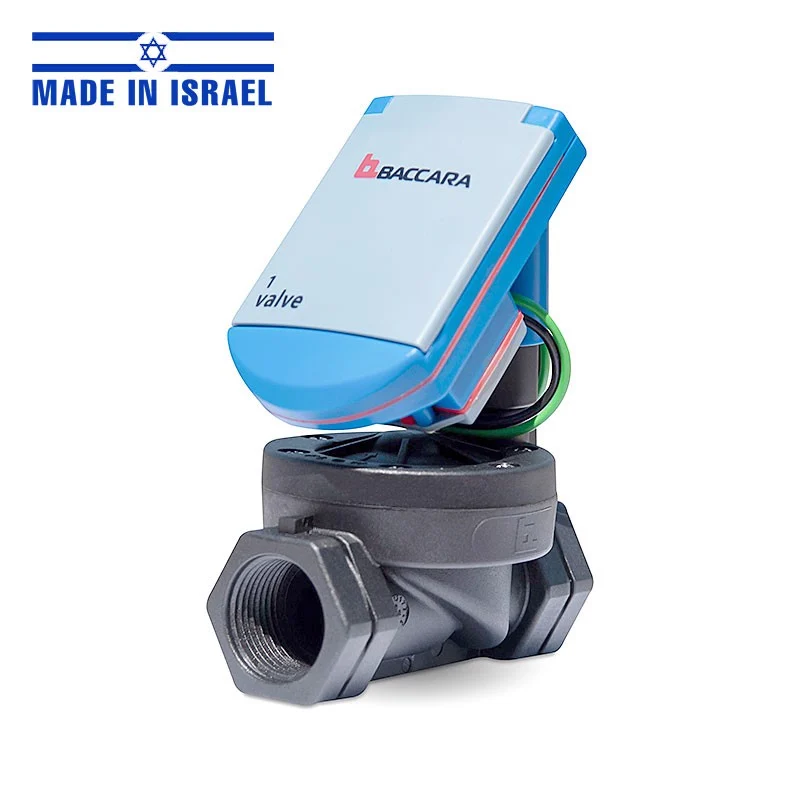 BỘ HẸN GIỜ TƯỚI CÂY TỰ ĐỘNG TÍCH HỢP VAN PHI 34MM BACCARA G75-C-160 ISRAEL
