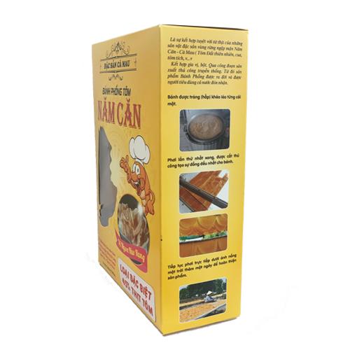 BÁNH PHỒNG TÔM NĂM CĂN hộp 500g (ĐẶC SẢN CÀ MAU, loại Đặc Biệt)