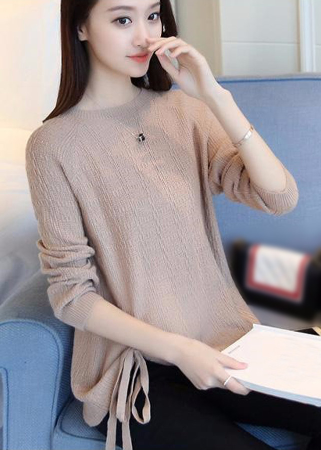 Áo len cột dây xinh xắn - AL016