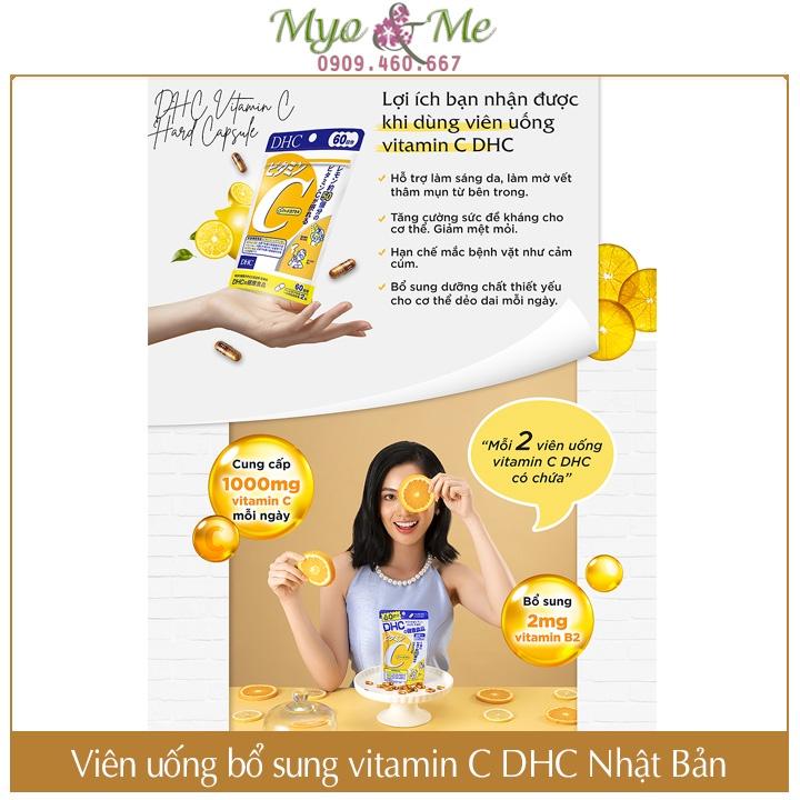 Viên uống bổ sung Vitamin C DHC Nhật Bản