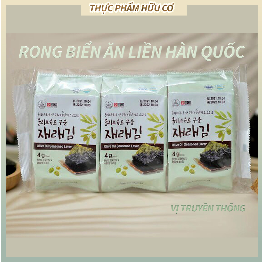 Rong biển  Ăn vặt lá kim rong biển siêu ngon