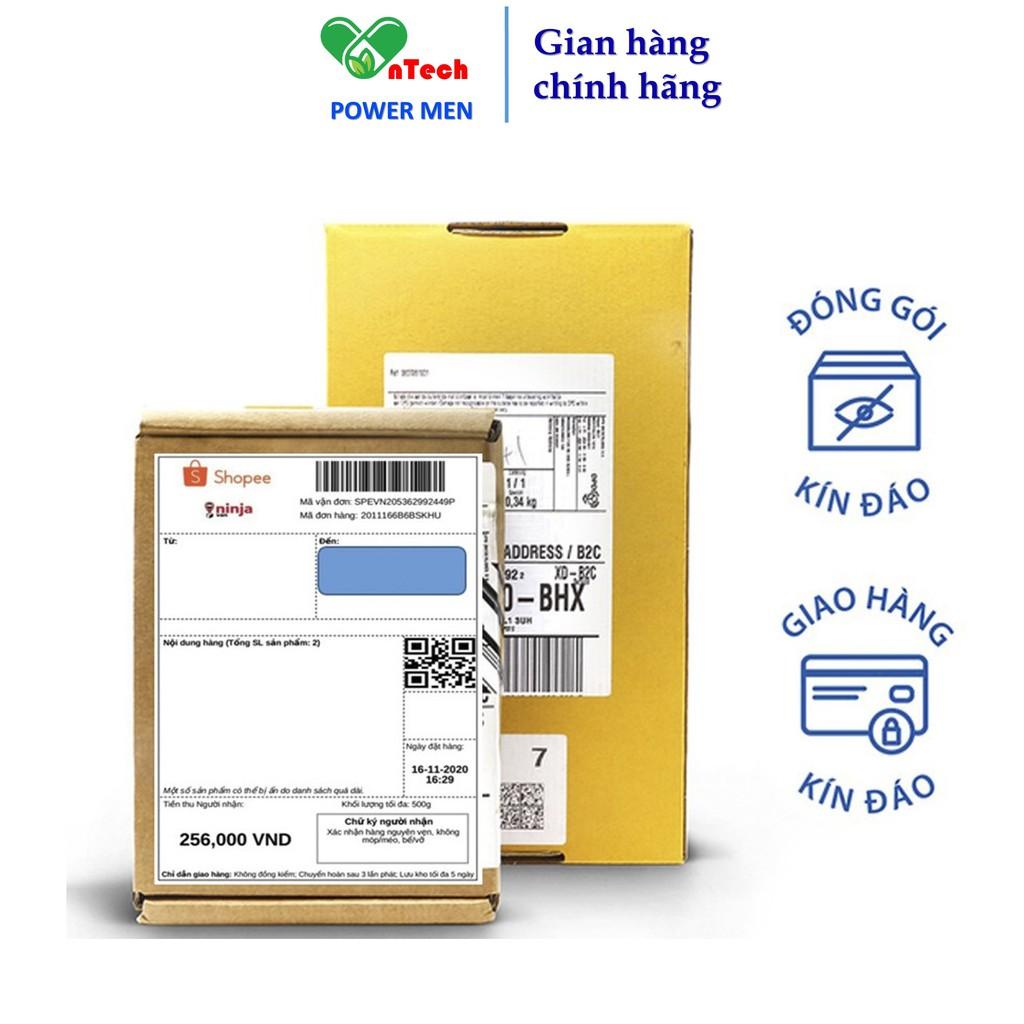 Bao cao su POWER MEN 0.03 siêu mỏng trơn siêu kéo dài thời gian chứa 9% Benzocain hạn chế xuất tinh sớm hộp 12 cái
