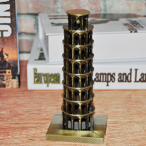Mô hình tháp nghiêng Pisa cao 21 cm