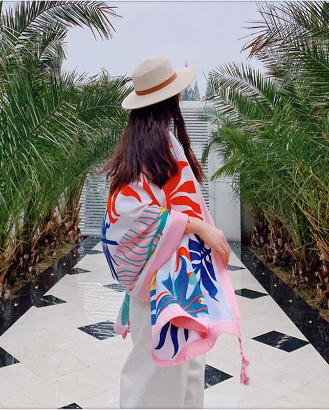 Khăn Choàng Linen Thổ Cẩm – VS78