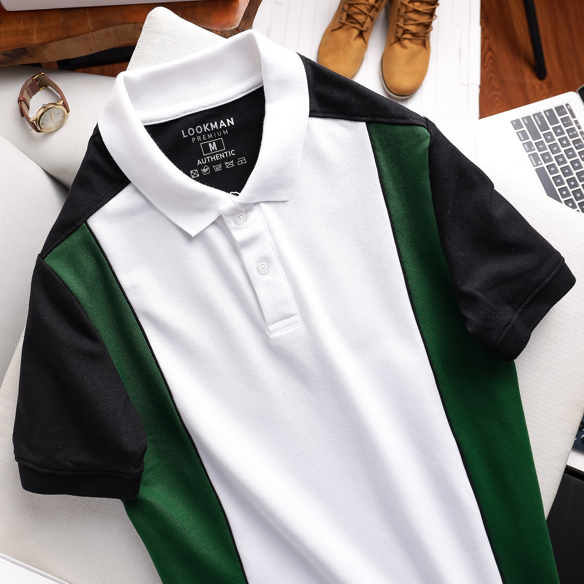 Áo polo nam cao cấp LOOKMAN- POLO LIBER M03