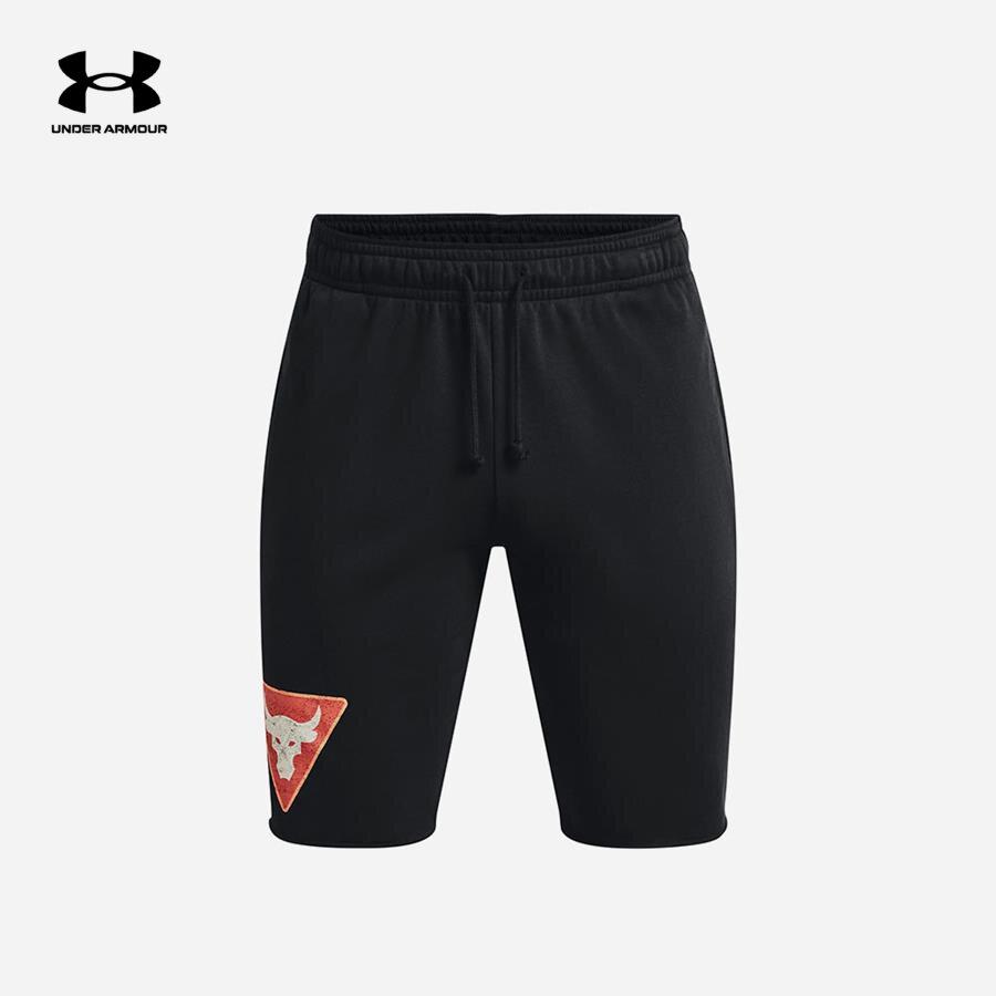 Quần ngắn thể thao nam Under Armour Project Rock Terry Tri - 1378017-001