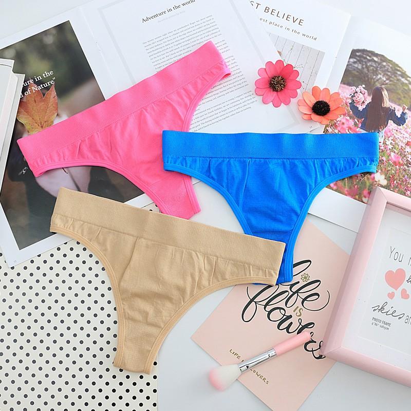 Combo 3 Chiếc Quần Lọt Khe Nữ Cao Cấp Cực Sexy - Màu ngẫu nhiên - Underwear - Mẫu Mới DNL010