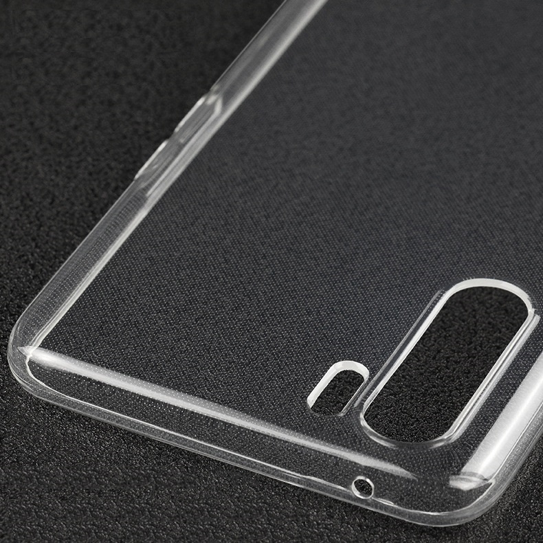 Ốp lưng dẻo silicone trong suốt dành cho OPPO A91 - Hàng cao cấp