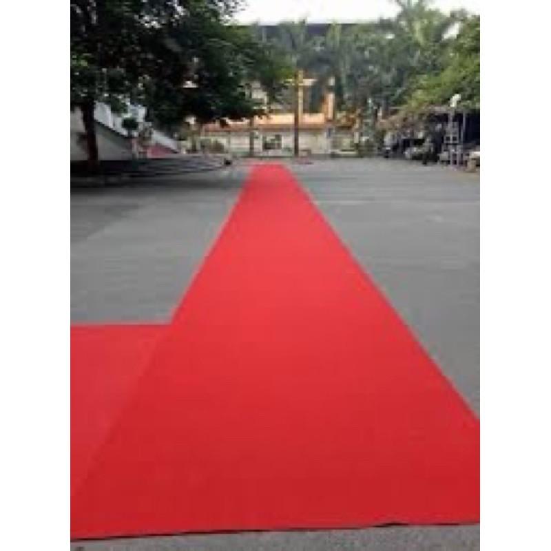 Thảm Nỉ Đỏ Trải Sàn Sân Khấu, Sự Kiện Loại Dày 3mm