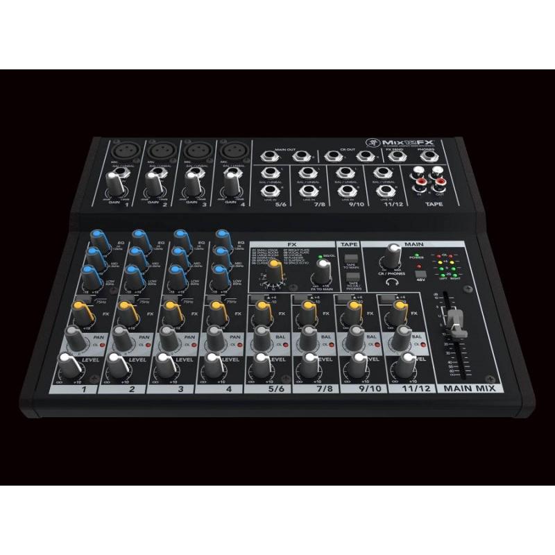 Máy trộn tiếng Mixer Mackie - MIX 12FX - Hàng Nhập Khẩu