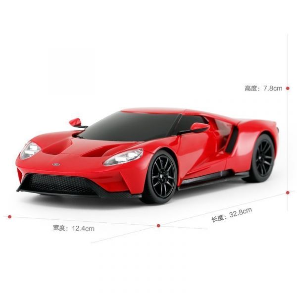 Xe điều khiển 1:24 Ford GT_màu Đỏ RASTAR SKU R78200/RED