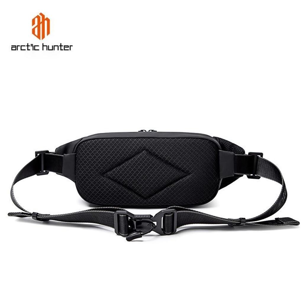 Hình ảnh Túi đeo hông, đeo ngực Arctic Hunter YB00043 chất liệu Oxford chống thấm nước, nhiều ngăn đa năng, phù hợp chạy bộ