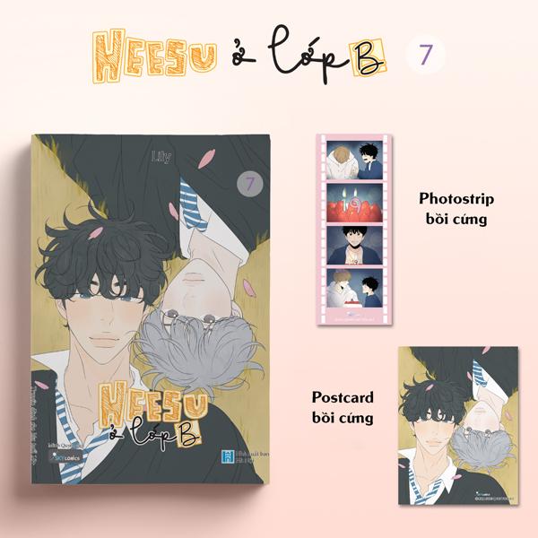 Sách - Heesu Ở Lớp B - Tập 7 - Tặng Kèm Photostrip Bồi Cứng + Postcard Bồi Cứng