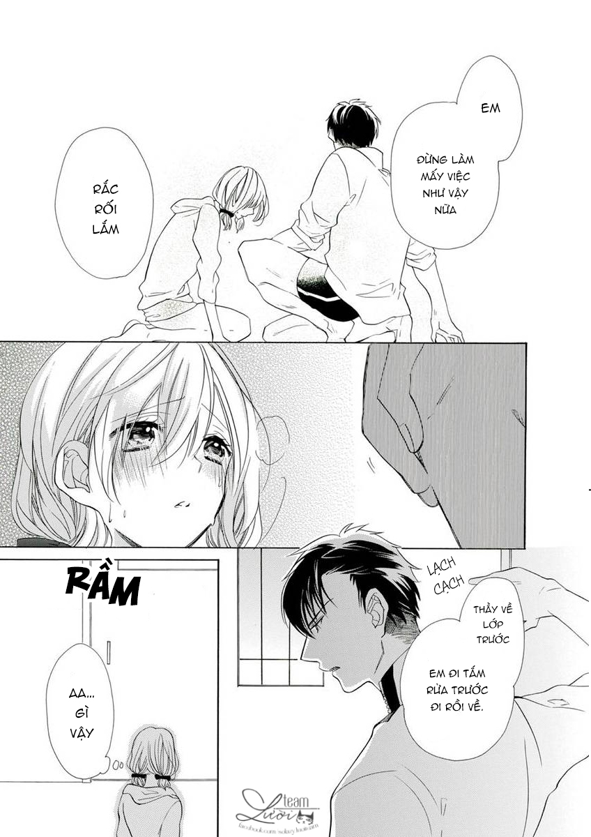 thầy của tôi là một tên quái vật biến thái và siêu bạo dâm chapter 1 22