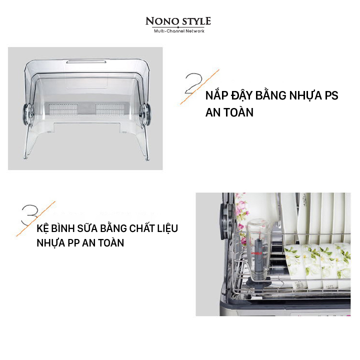 Máy Sấy Khử Trùng Chén Bát Hanze BJG60 (40L) - Hàng Chính Hãng