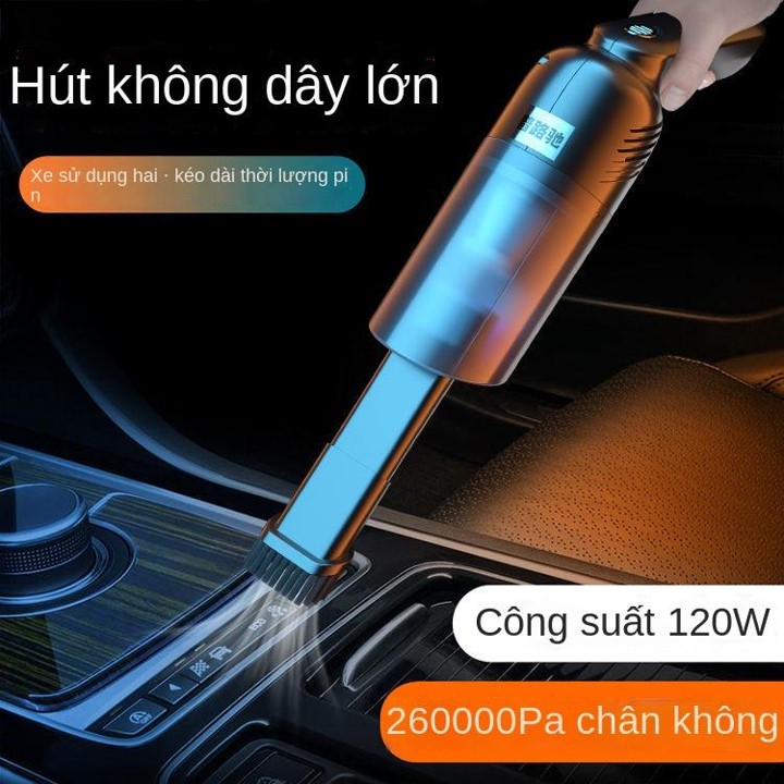 Hút bụi cầm tay pin sạc - Full box 2 in 1
