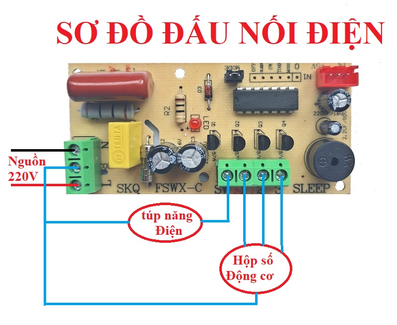 Bộ điều khiển từ xa cho quạt TIẾNG VIỆT CÓ SƠ ĐỒ ĐẦU NỐI MẠCH TO XỊN IC 14 CHÂN CÓ CẦU CHÌ CHỐNG QUÁ TẢI mạch quạt điều khiển từ xa cho quạt bàn quạt treo tường quạt điều khiển từ xa